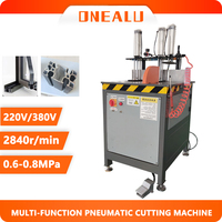 90 degree single-head saw cutting machine pneumatic boundary aluminum machine door and window processing equipment
