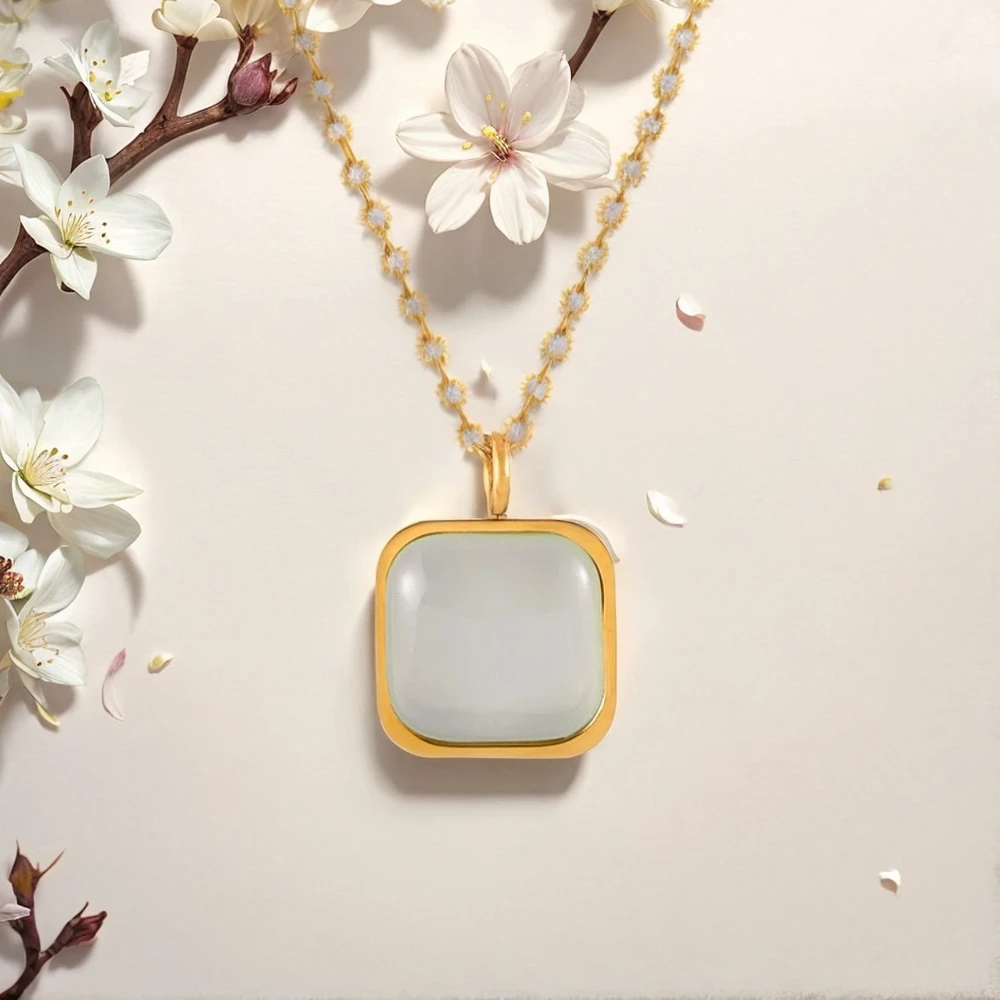 

MARKA New Cool Style Resin Versatile Jewelry Set for Women's Stainless Steel Fashion Jewelry Accessories