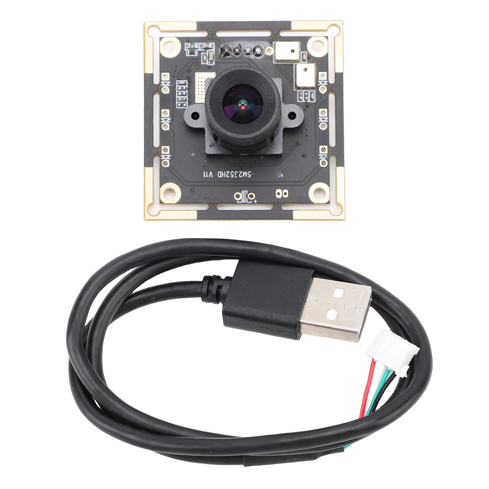 Module de caméra de résolution 2K Module de caméra USB 5MP Pixels 30FPS 100 °   Carte de webcam vidéo grand angle à résolution 2K pour IPC