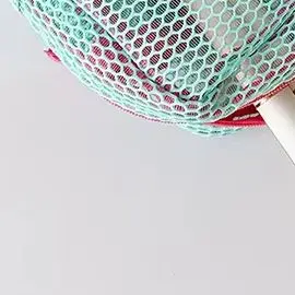 

Square Mesh Cosmetic Bag, Portable Square Cosmetic Storage Bag With Zipper, Multi-purpose Sundries Storage Bag