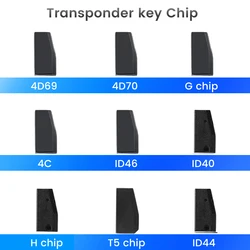 KEYYOU Car Accessories Transponder Chip Fob 4D69 4C H T5 ID40 ID44 ID46 G 4D70 Original Blank Remote Key Chip Locksmith Tool