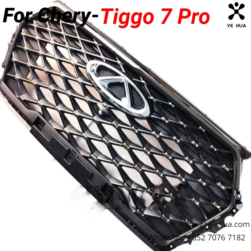 For Chery Tiggo 7 Pro 2021 2023  Front bumper grille mesh Automobiles Parts accesorios para auto tools