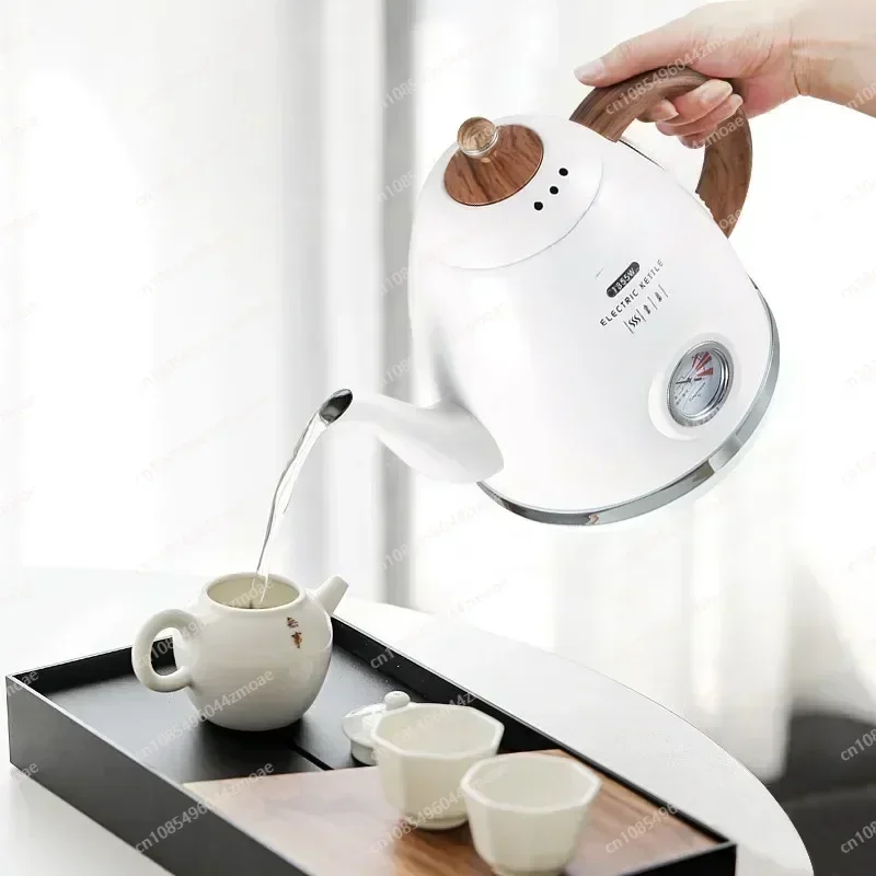 E18-5D, Long Mouth Temperature Control, Electric Kettle,household Thermal Insulation Electric Teapot,temperature Control Tea Pot