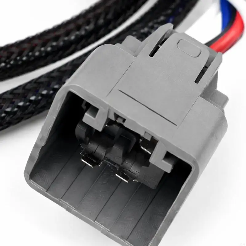 302400 Two End Trailer Brake Wiring Harness for Towing Electrical Service, Vehicle Side Rectangular End and Brake H9EE