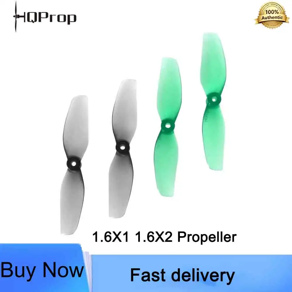 HQ Ultralight Whoop Prop 1.6X1 1.6X2 40MM 3 Blade PC 1MM 1.5MM Shaft For FPV Whoop Drone Accessories