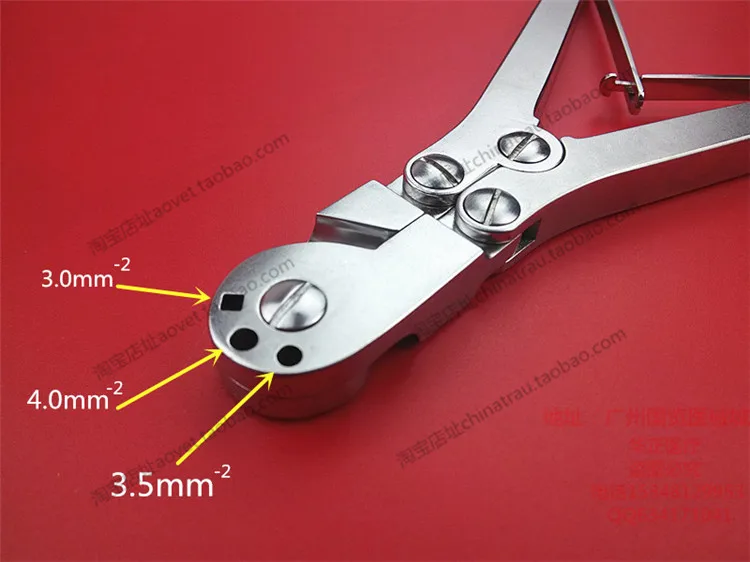 Medical orthopedics instrument rod cutter  stainless steel forceps round head scissors cut spinal rods