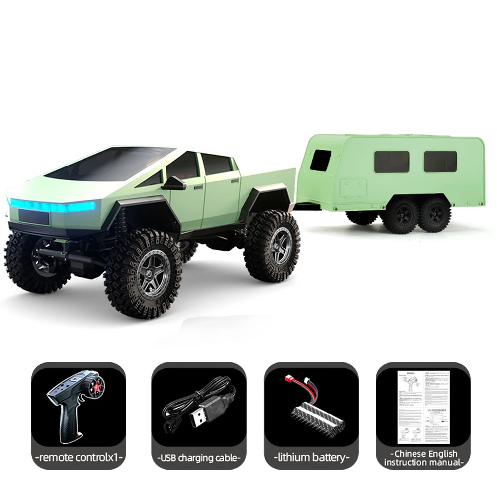 Auto RC Scala 1:18 Auto a quattro conduttori 12KM/H Auto ad alta velocità 2.4Ghz Illuminazione commutabile Simulazione completa Proporzionale Auto Rc