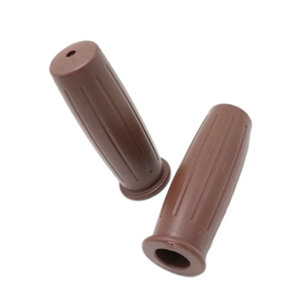 22MM 25MM Universal Rubber Handle Grips Motorcycle Motocross Motorbike Handle Bar Grips Black Brown