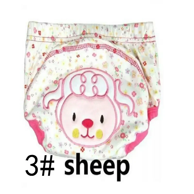 4Pcs Baby Training Pants Cotton Reusable Baby Diapers Cloth Nappies Washable Diapers Bamboo Learning Pants 12-16kg