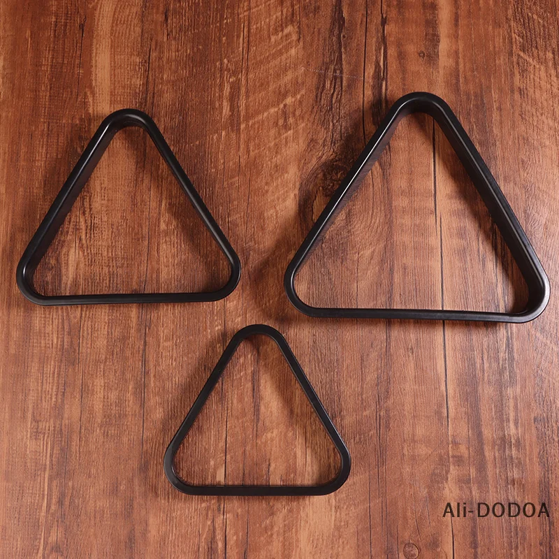 

1Pc Snooker Tri-angle Billiard Triangle Frame Rack Plastic Table Ball Rack Snooker Accessories 25mm 32mm 38mm 44mm 52mm 57mm