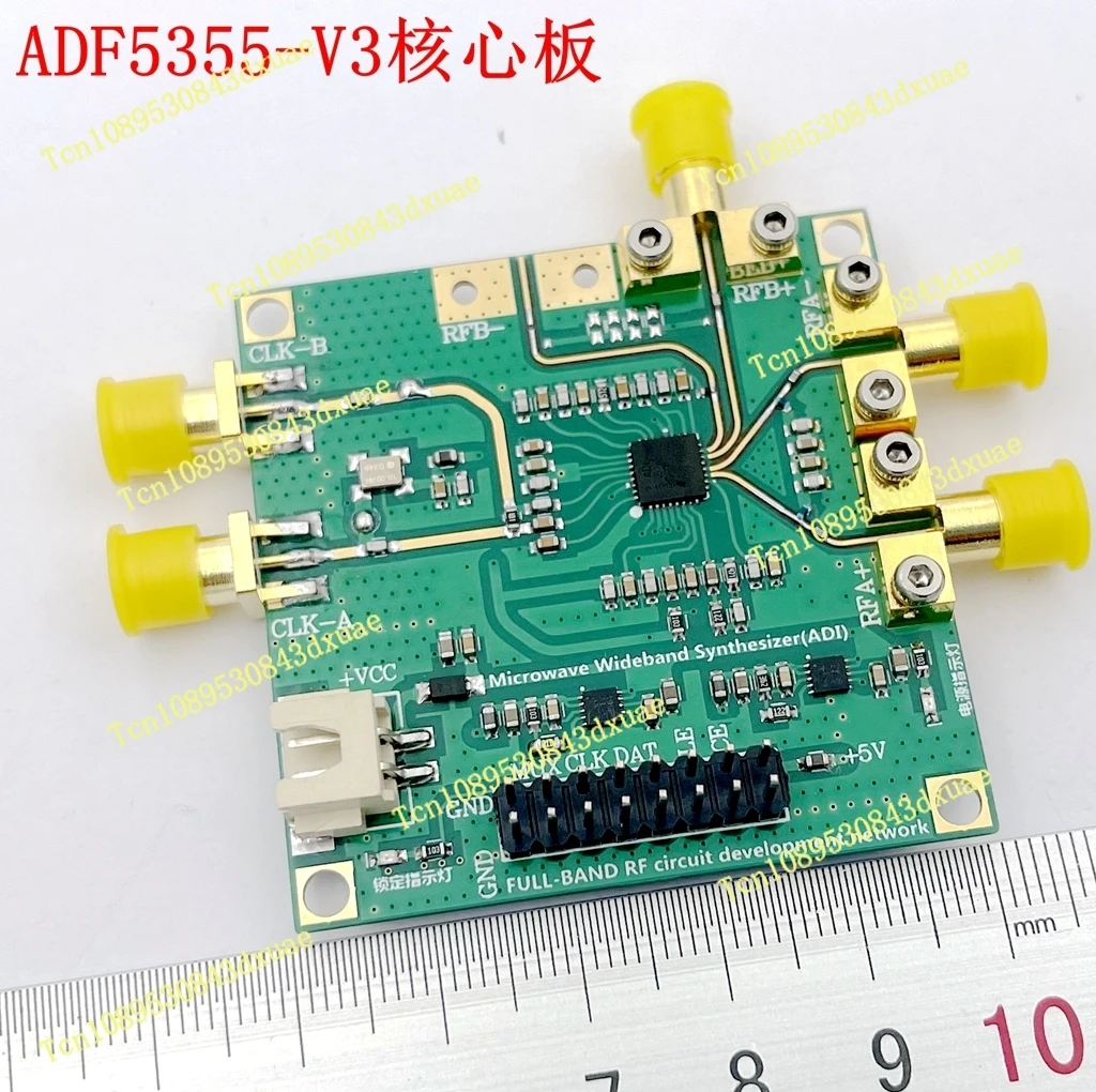 ADF5355 يدعم كنس التردد، وبرامج التحكم في الموقع الرسمي، وحلقة مقفلة الطور، ومصدر تردد الراديو 13.6 جيجا هرتز. #2