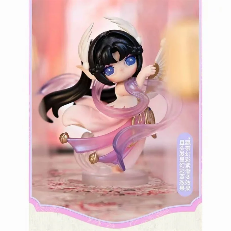 Лидер продаж, серия Lingfeng Town, интернет-знаменитая глухая коробка, украшения, модные игрушки, фигурки, женские подарки, милые коллекции кукол