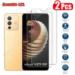 2Pcs Original Protective Tempered Glass For Vivo V23 5G V2130 S12 V2162A 6.44