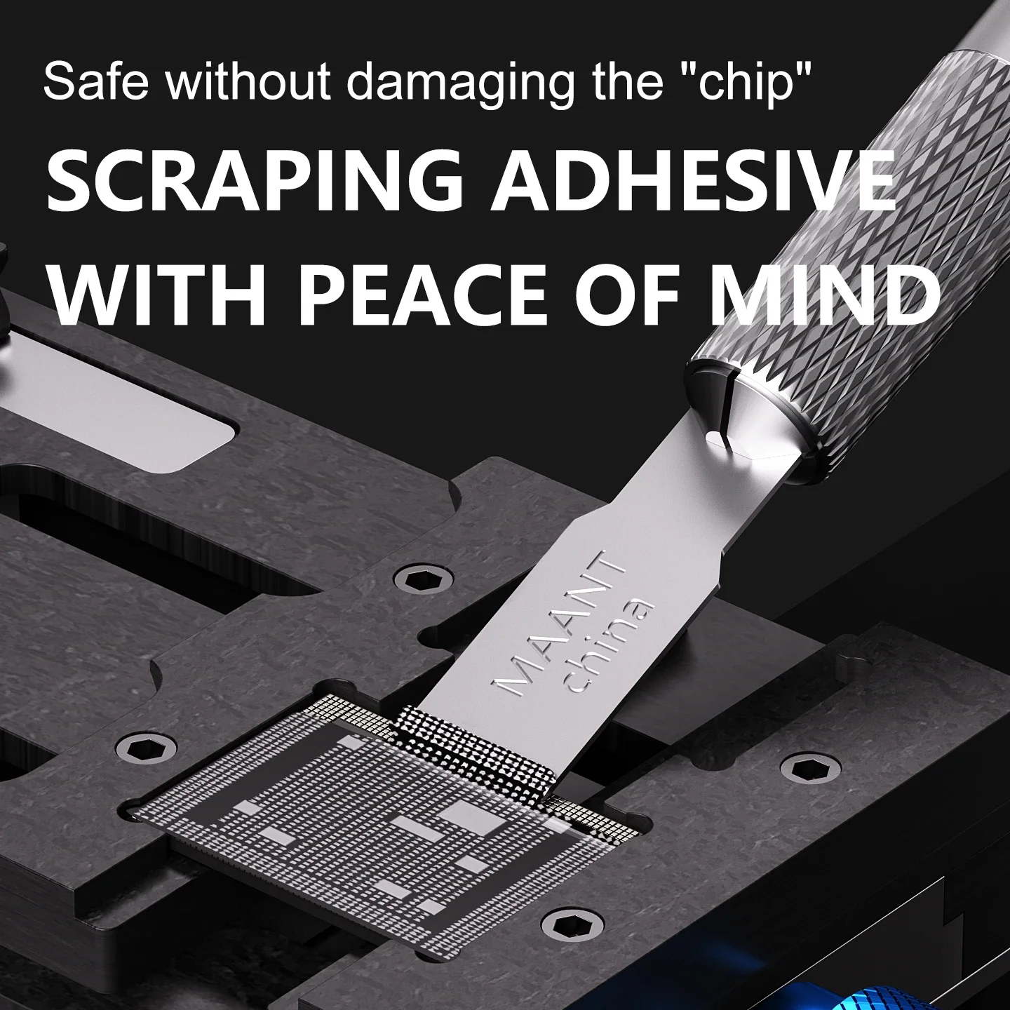 

MAANT 150 шт./кор. 4T скоростная лопата, быстрый скребок, стеклянная задняя крышка, инструмент для удаления клея, лезвие для ремонта мобильных телефонов