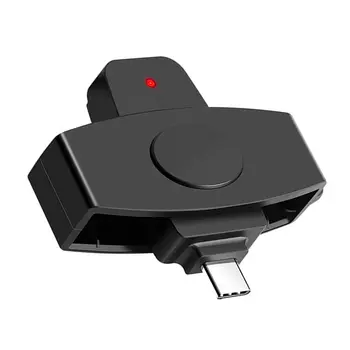 قارئ بطاقات SIM الذكية من النوع C لبطاقات البنوك، يدعم بطاقات IC/ID و EMV و SD و TF و MMC، قارئ بطاقات USB-CCID و ISO7816 و DNI و Citizen 12 best sales قارئ الهوية - №11