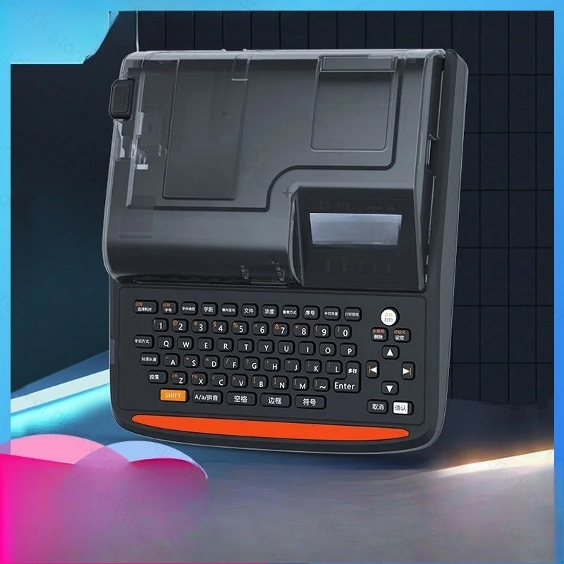 Portable Thermal Transfer Printer, Automatic Machine for Wire Number Tube and Label Marking