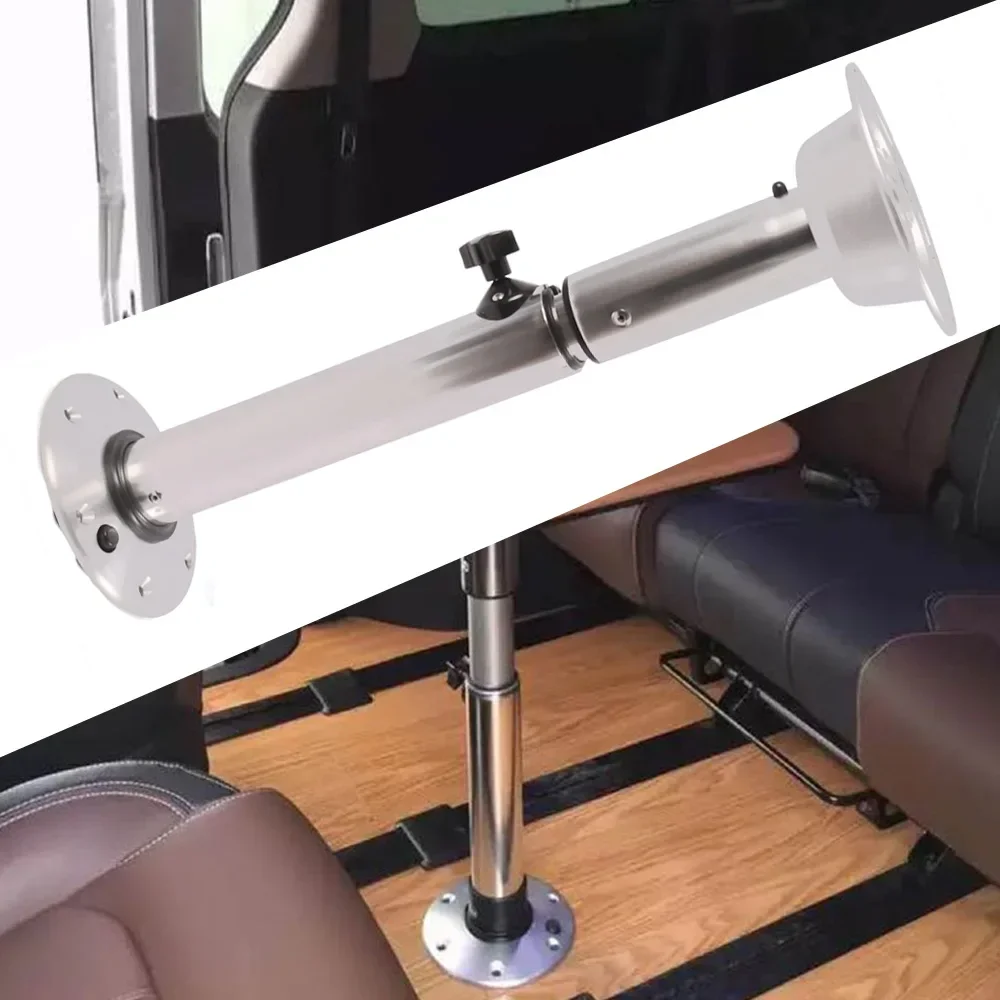 Adjustable Table Pedestal Stand Base Telescopic Furniture Leg For Marine RV Boat Telescopic Removable Table Leg 22