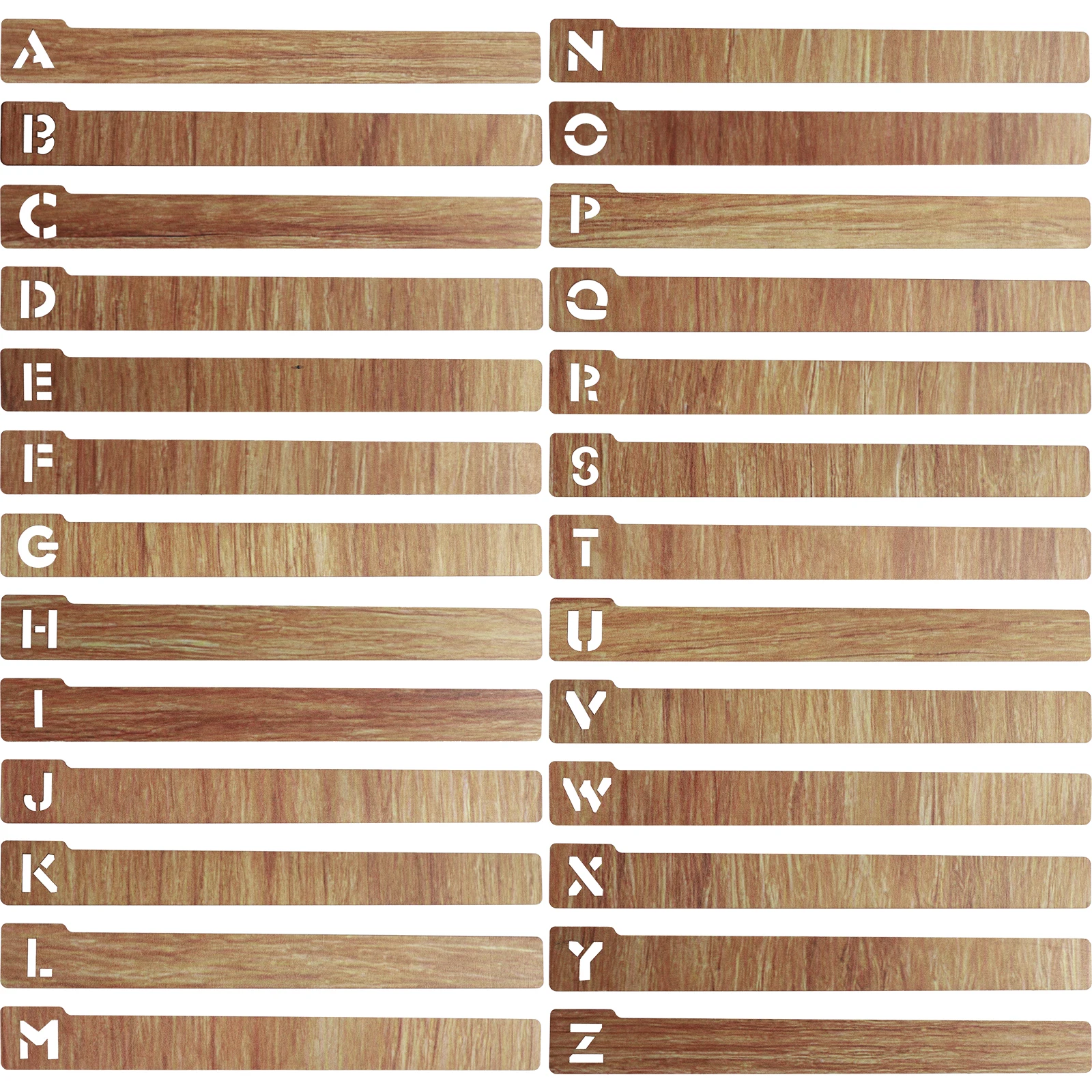 

26Pcs Alphabet Tabs Record Dividers Alphabetical Vinyl Record Dividers Wooden Vinyl Separators for Record Stores Library