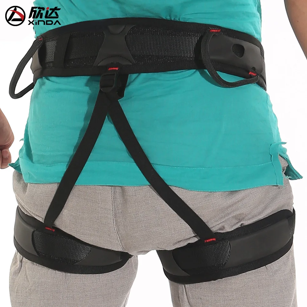 Outdoor Mountaineering Expansion Safety Belt, High-Altitude Operation, Fire Rescue, Half Body Climbing, P124