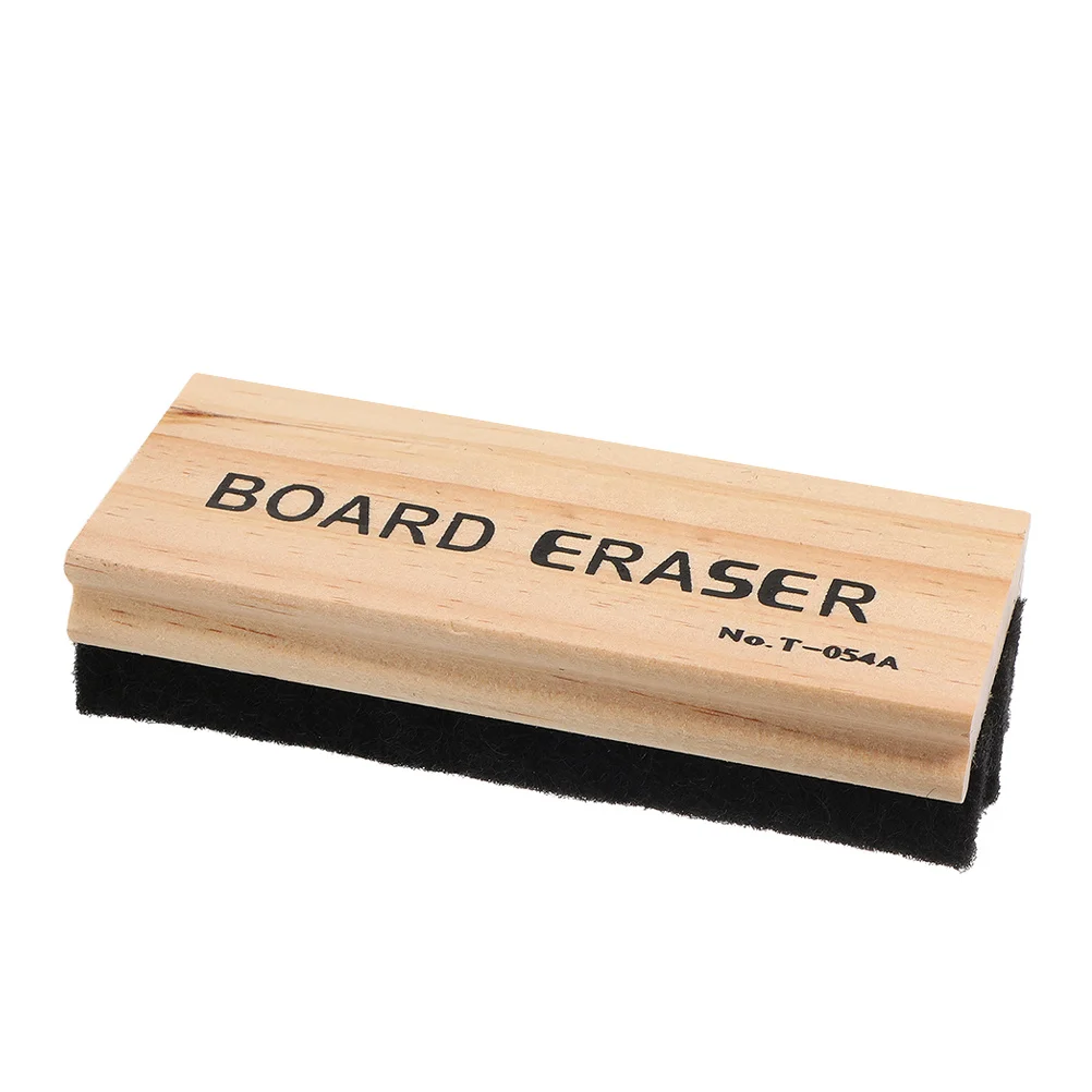 

Wooden Dry Erase Eraser Small Portable Chalkboard Erasers for Classroom Office Whiteboard Cleaning Tools Eraser
