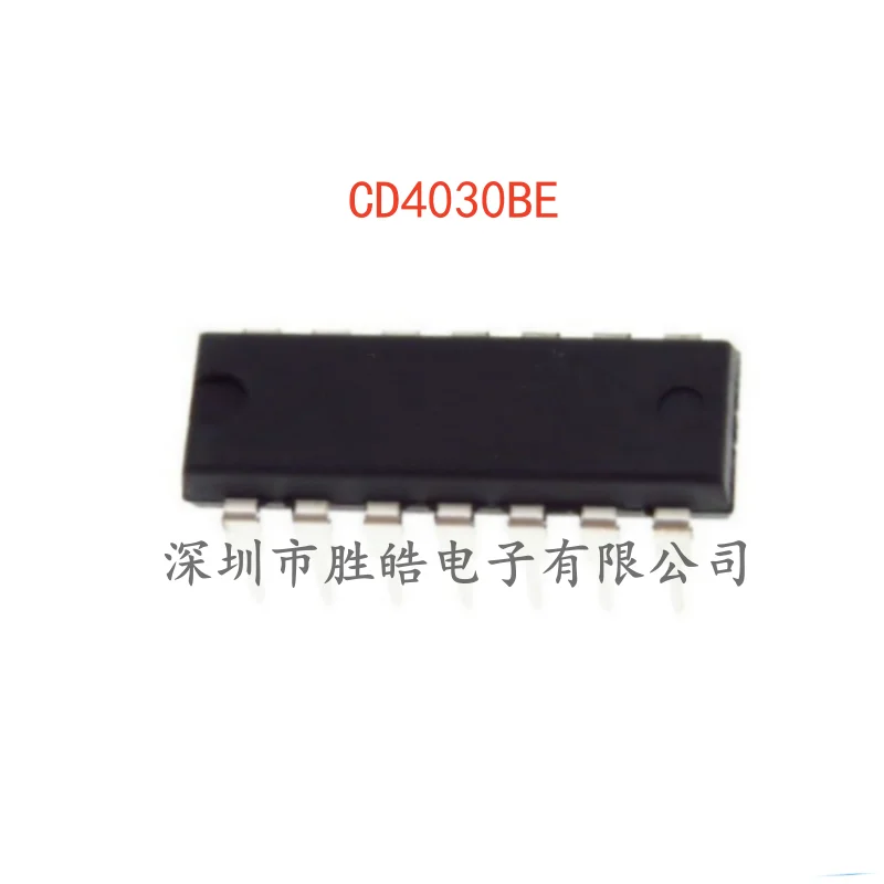 

(10PCS) NEW CD4030BE CD4030 Four Different or Gate 2 Inputs Straight In DIP-14 CD4030BE Integrated Circuit