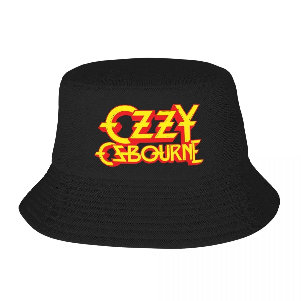 Custom Heavy Metal Rock Ozzy Osbourne Bucket Hat Women Men Outdoor Sun Summer Camping Fishing Cap