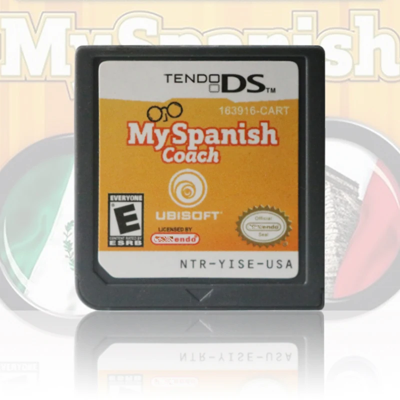مدربي الفرنسي/مدربي الإسباني/إصدار سلسلة مدربي الياباني الخاص بي DS خرطوشة ألعاب الفيديو بطاقة ألعاب الفيديو إصدار الولايات المتحدة الأمريكية متعدد اللغات