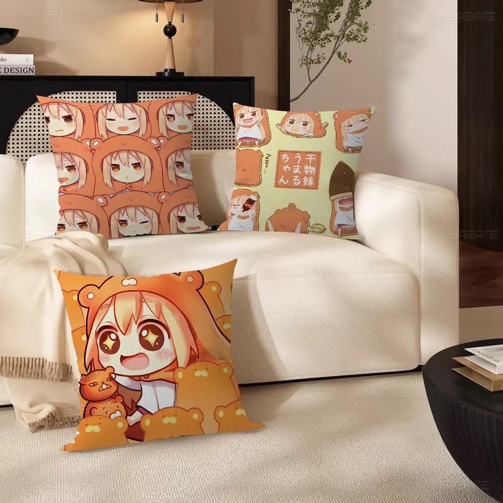 

Anime Himouto! Umaru-chan Pillowcases Home Bedding Decorative Pillow Cover Wedding Super Soft Pillow Case