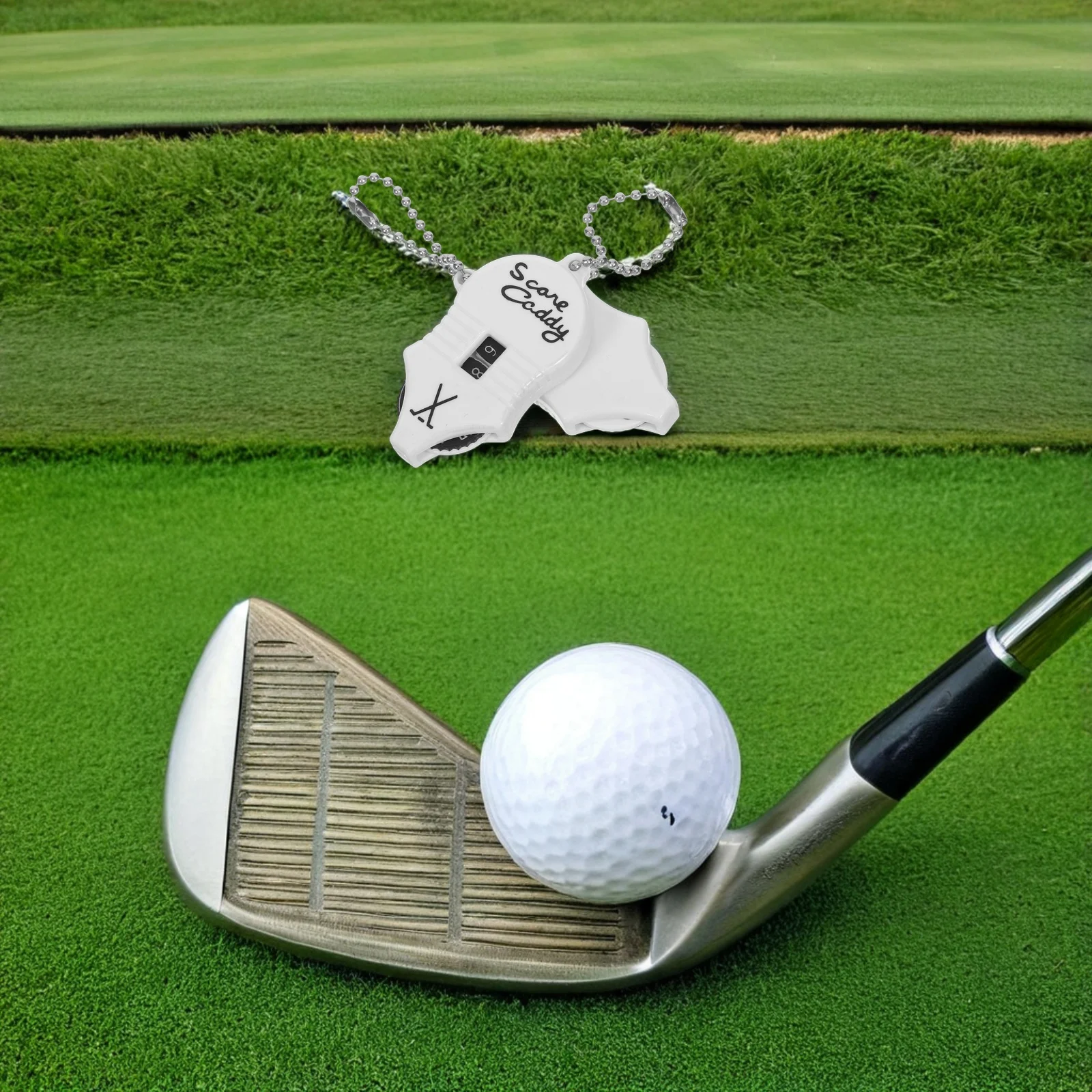 

2Pcs Mini Golf Counter Mouse Gourd Design Handheld Stroke Scorer Accurate Score Tracking Golf Score Keeper for Courses