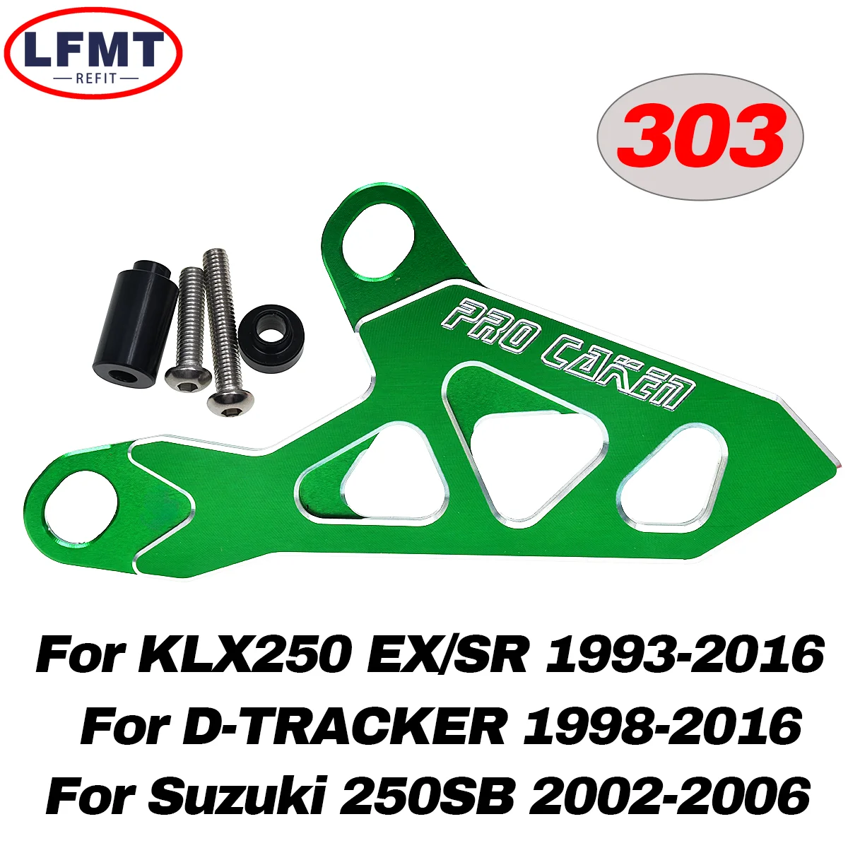 For Kawasaki KX250F KX125 KX250 KX250F KX450F KLX250 D-TRACKER Motorcycle CNC Front Sprocket Cover Chain Protector Guard Parts
