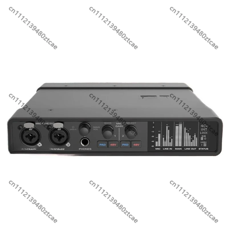 USB-C Audio Interface 18In 22Out External Sound Card DSP Effects Studio Recording Live Streaming