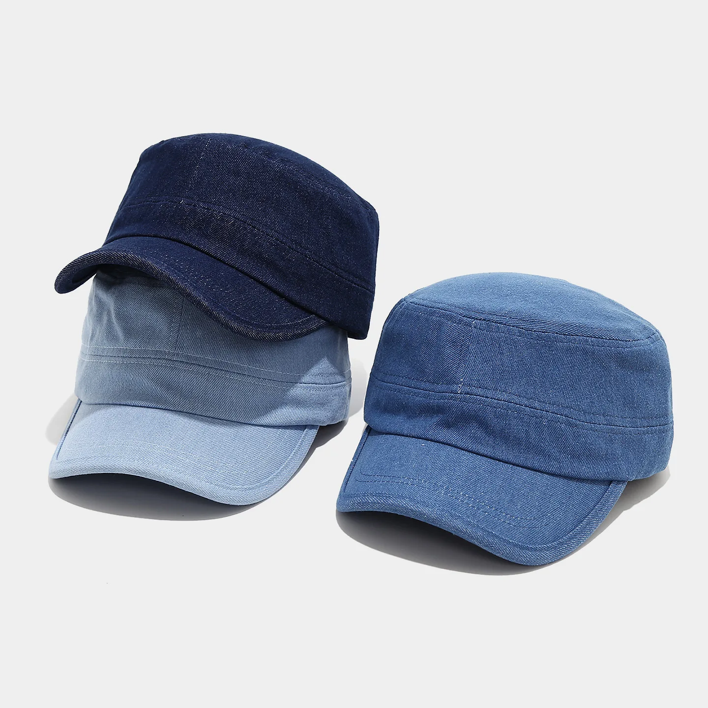 Cap Denim Women Men Hat Casual Sun Protection Windproof Accessory For Spring Autumn Outdoor Sports
