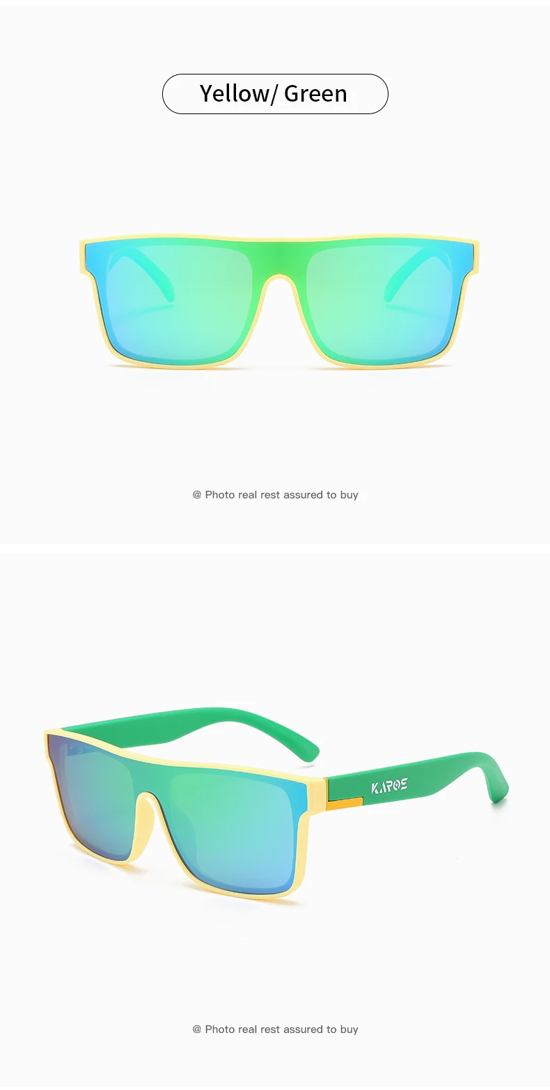 Karos Polarisierte Sonnenbrille, Unisex, UV400, Outdoor-Sportbrille zum Angeln, Radfahren, Wandern, Laufen, Reisen, Fahren, Brillen YZ2038 – Detail 16