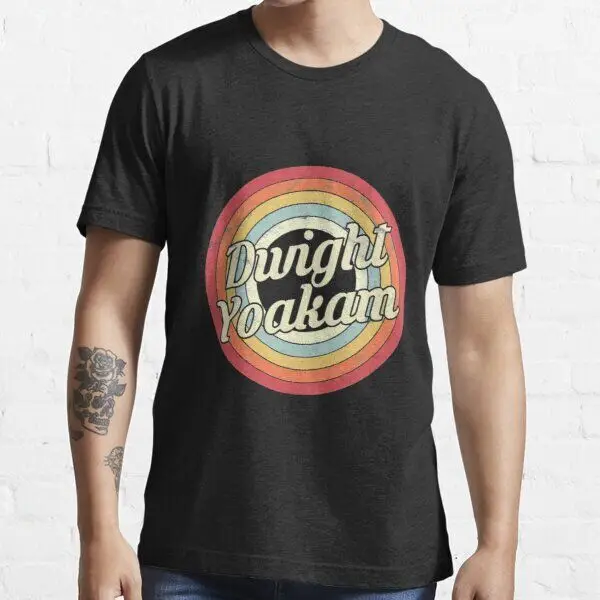 

Dwight Yoakam Faded Rainbows Guitars Cadillacs Etc This Time Vintage T Shirt