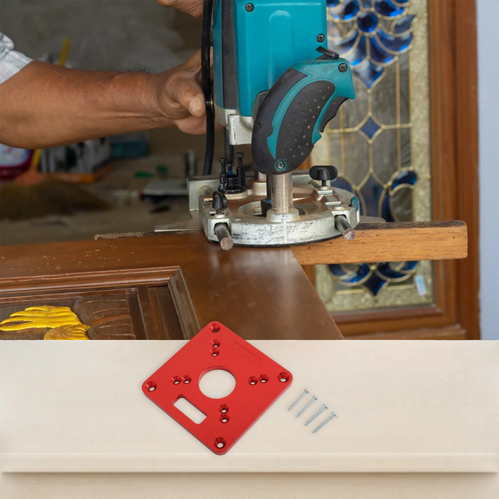 

Встраиваемая пластина для фрезерного стола, разработанная для точности и повышенной удобности использования, совместима с различными фрезерными станками.