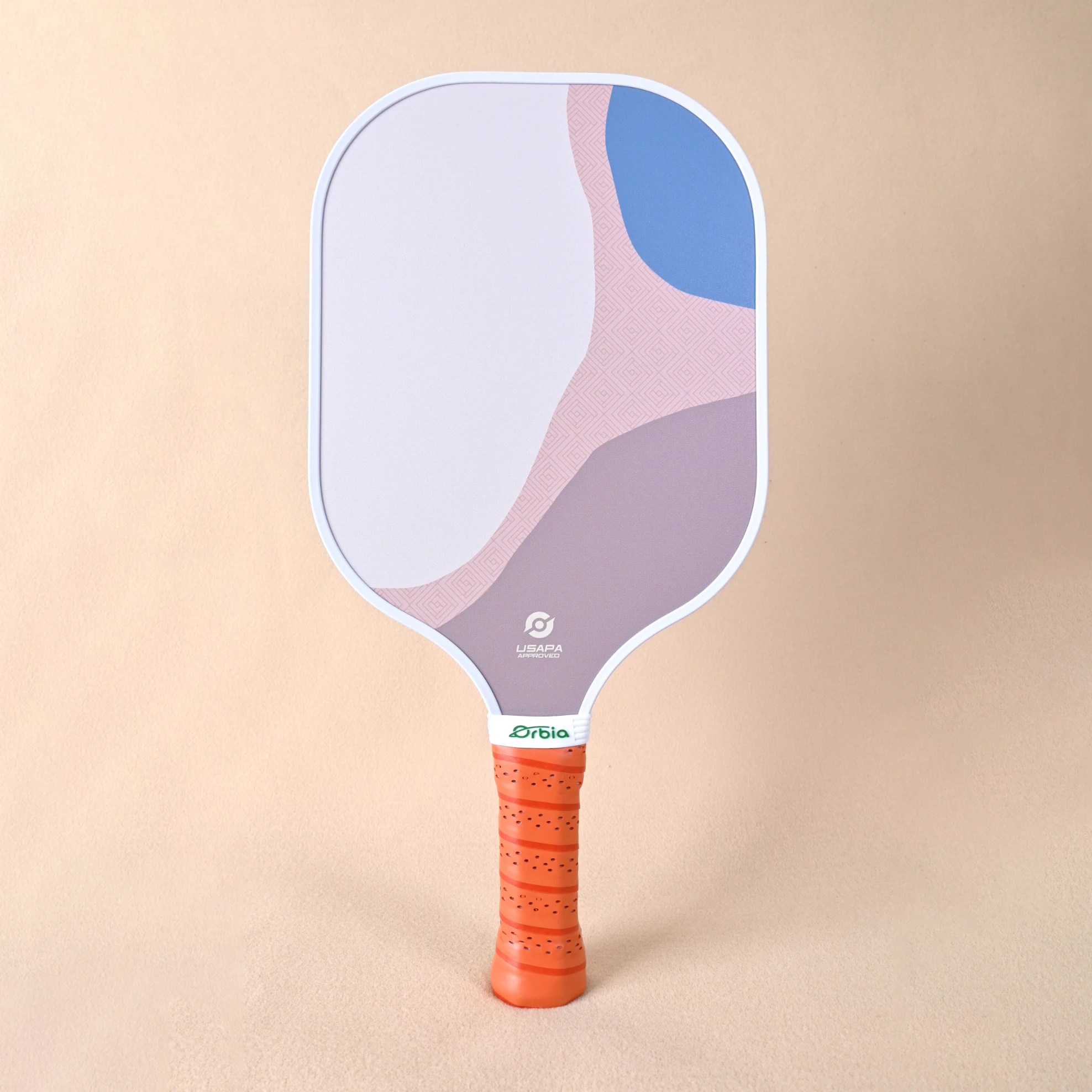 Orbia Sports Pickleball Paddles Set 2 Paddles 4 Pickleballs and Carry Net Bag UV Printing Glass Fiber Paddles