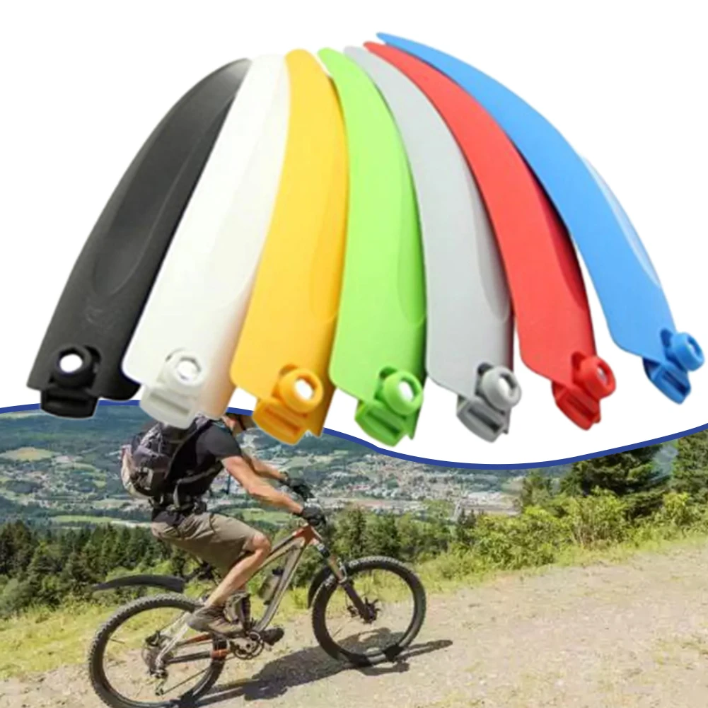 1set Colorful Mudguard Detachable Colorful Mudguard For 14/16/20 Inch Folding Bikes Small Wheel Quick-release Design Accessories