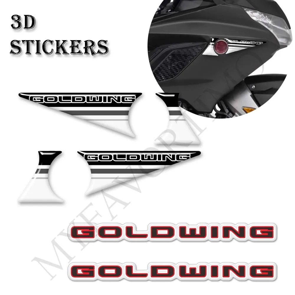 For Honda Goldwing Gold Wing GL1800 1100 1200 1500 Tour F6B GL 1800 Cover Emblem Fairing Stickers Symbol 2018 2019 2020