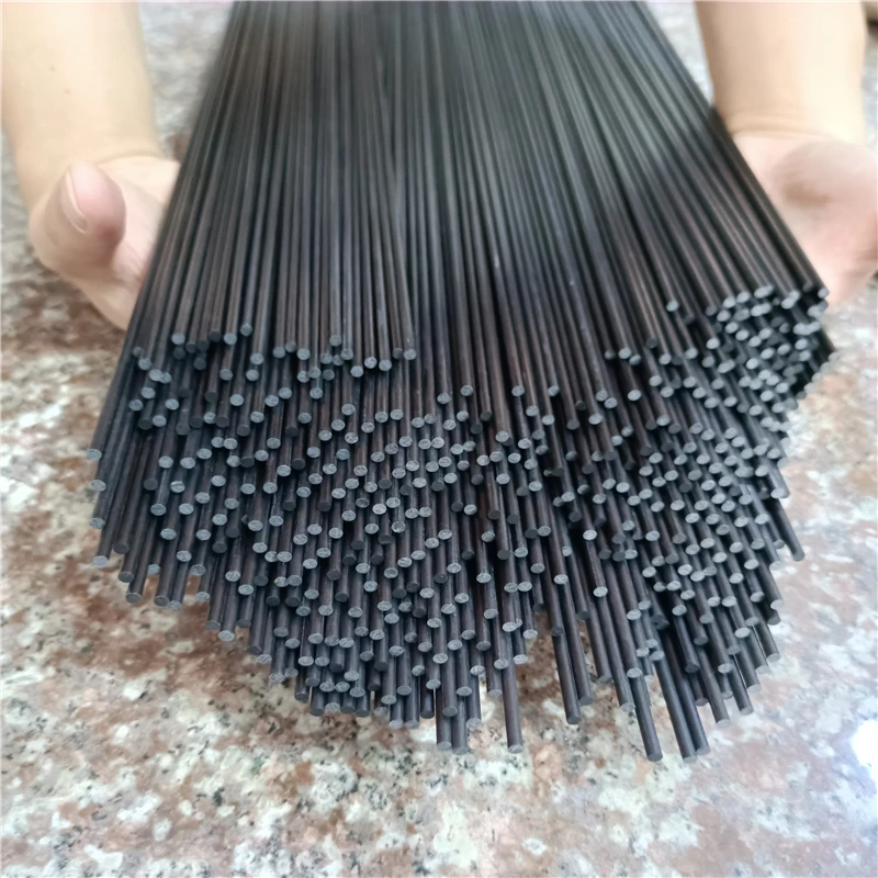 20PC 0.8mm 1mm 1.3mm 1.5mm 2mm 3mm 4 5mm 6mm (500mm) Pręt z włókna węglowego do samolotów RC Narzędzie do majsterkowania Wysoka wytrzymałość Lekki pręt pełny