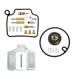 For HONDA VTX 1300 VTX1300 2003-2009 VTX1300S Motorcycle Cylinder carburetor repair kit Fuel system float plunger diaphragm