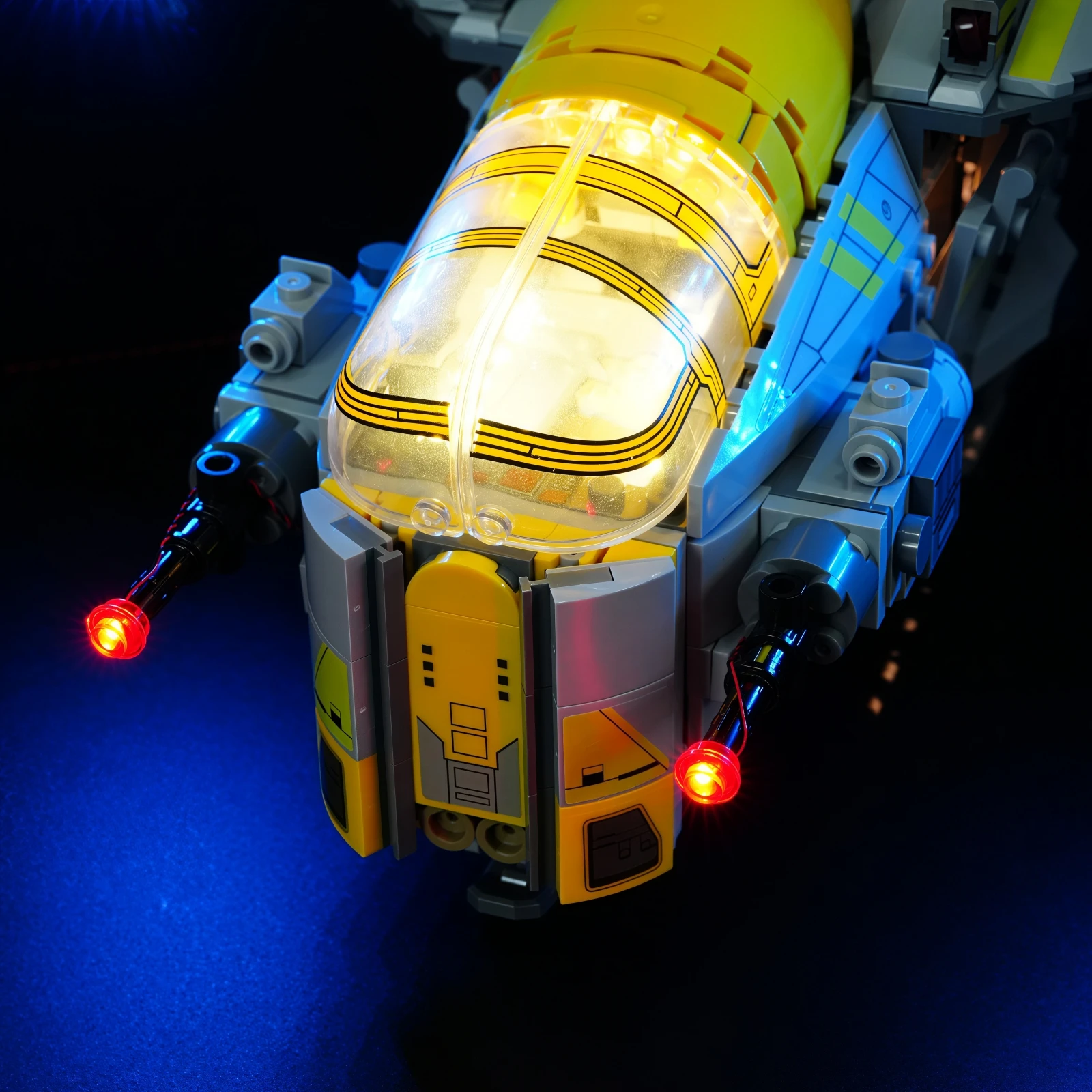MAXCXT LED Light For LEGO 75447 Star Wars The Razor Crest DIY Decorative Lamp Not Include Lego Building Blocks Set view 3