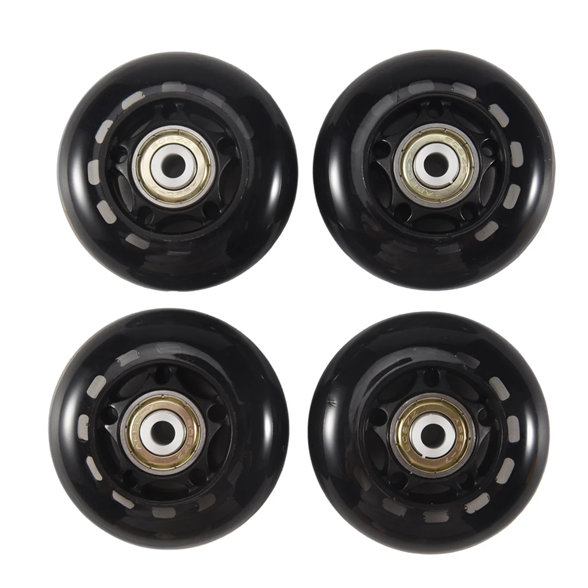 

The New 4Pcs Roller Skates Rubber Wheels Anti-Skid Mute Wear- Roller Skates Roller Skate Accessories