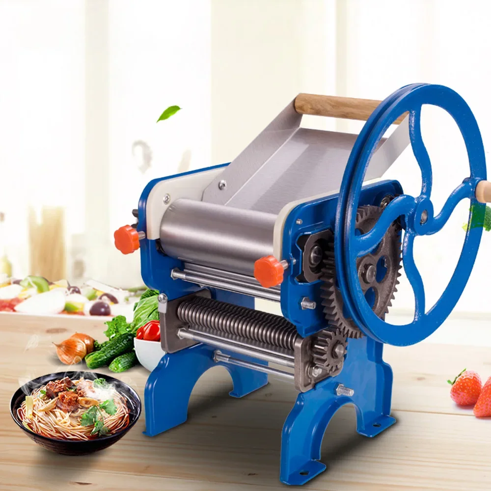 Household Pasta Maker Manual Noodle Machine Multifunctional Noodles Pressing Rolling Machine Dumpling Wrapper Machine