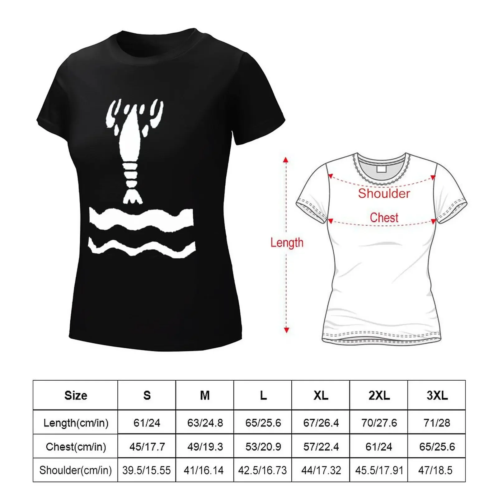 Blue Lobster Shirt (Totk) T-shirt shirts graphic tees female designer clothes Women luxury