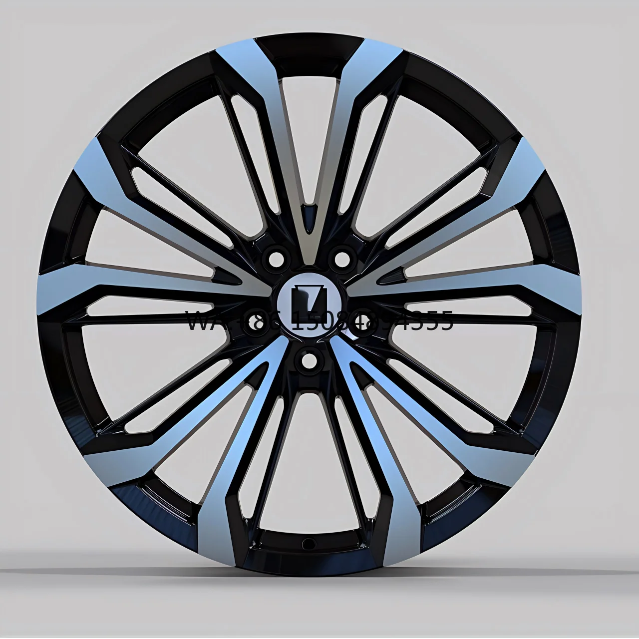 

Customized 8J-12J PCD CB Alloy Forged Wheels 16-26 Inch Gloss Black Multi Spoke 4 Pieces Set