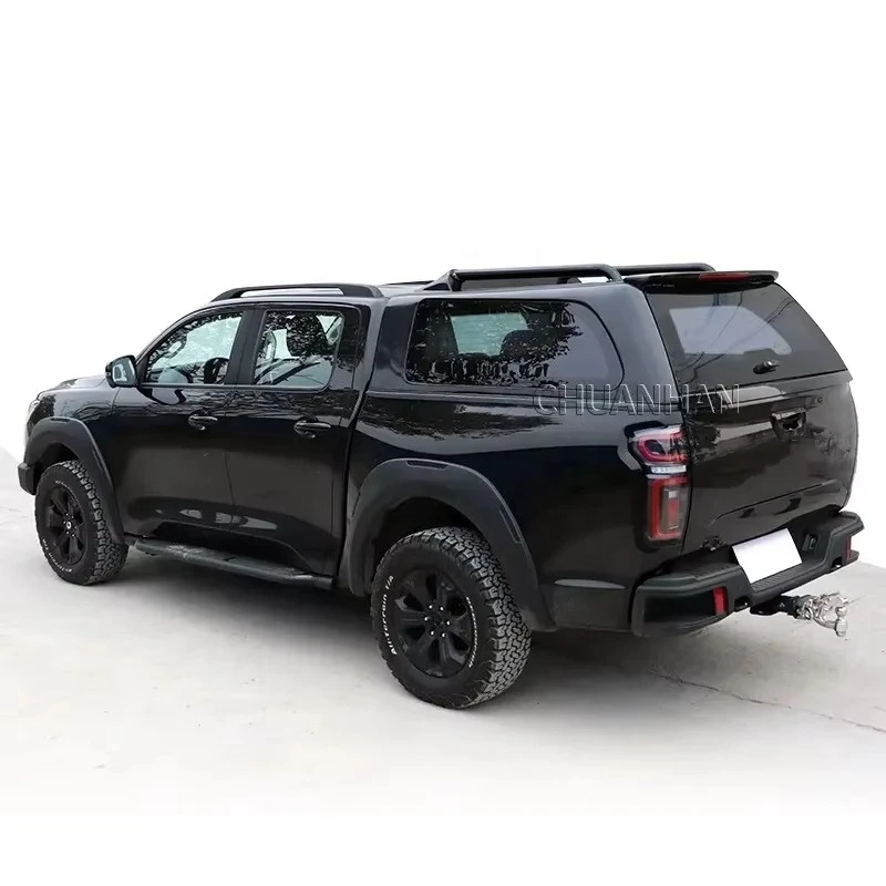 مظلة لاقط من الألياف الزجاجية ذات سطح صلب لسرير Tundra tacoma بطول 5 أقدام وغطاء Tonneau الصلب #6