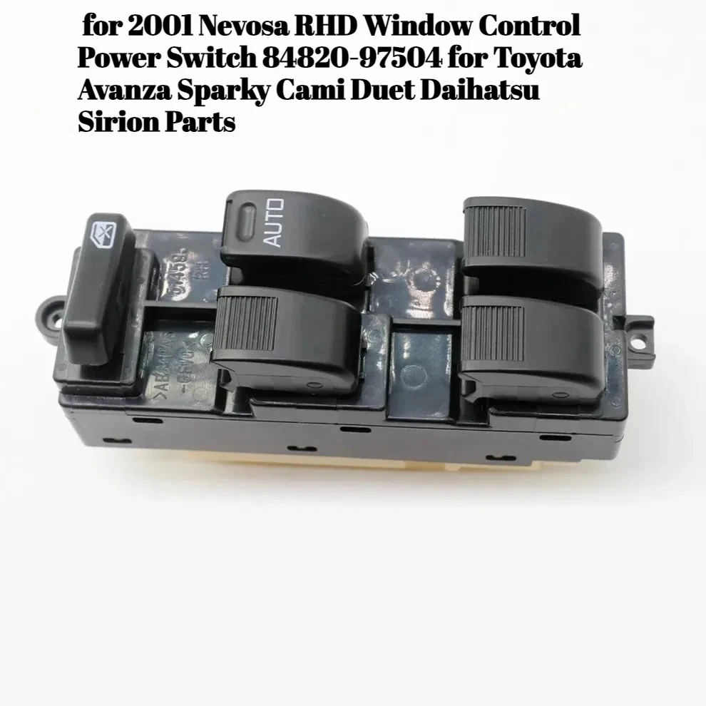 

Для 2001 Nevosa RHD переключатель управления окном 84820-97504 для Toyota Avanza Sparky Cami Duet Daihatsu Sirion, детали