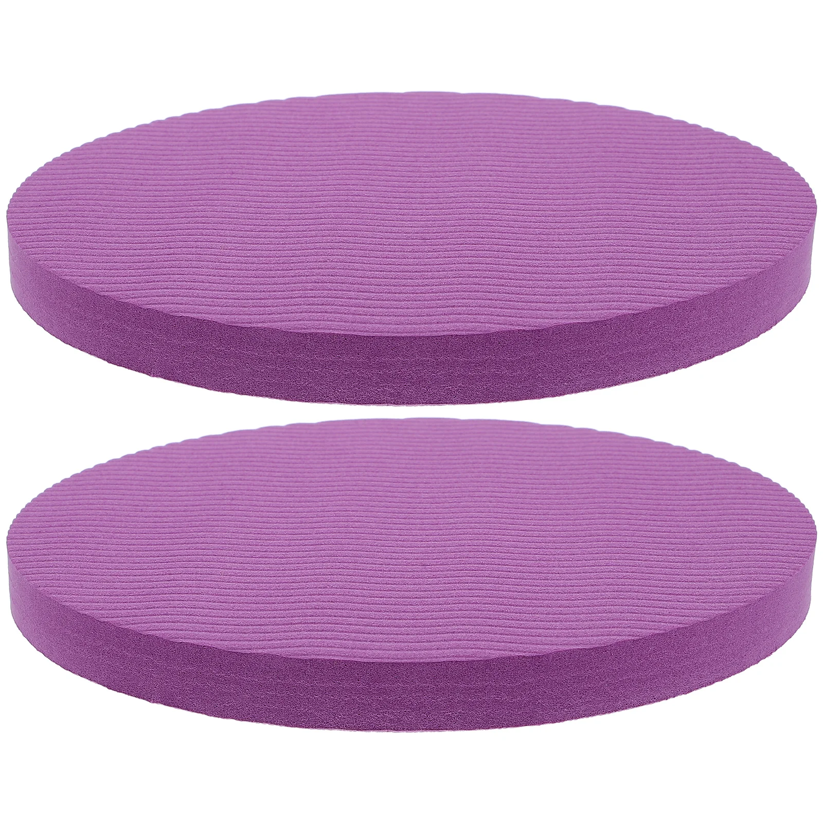 

2Pcs Round Yoga Support Pads Thick AntiSlip Mats Cushions Wrist Hand Elbow Knee Hip Workout Fitness Exercise Balance