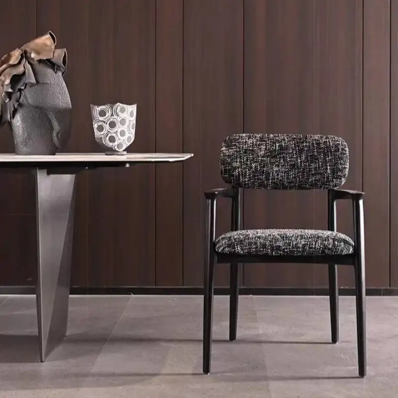 

Restaurant Art Deco Dining Chairs Backrest Modern Nordic Accent Dinner Chairs Kitchen Wedding Sedie Sala Da Pranzo Furniture