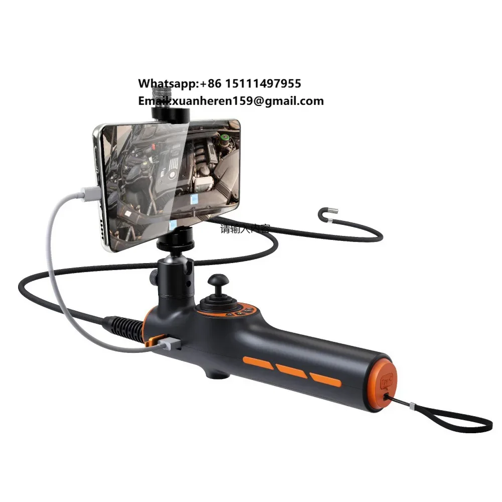 VSNDT 6mm Endoscopic Camer Four Way Engine Endoscopic hd Camera for Cars and Trucks Auto Diagnostic Tools